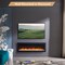 Edendirect 40'' Freestanding and Wall Mounted Electric Fireplace, 9 Kinds of Flame Color, Black EF457B - alternate 3